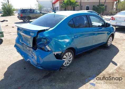 2017 Mitsubishi Mirage G4 Es from USA, damaged, VIN ML32F3FJ2HHF12614